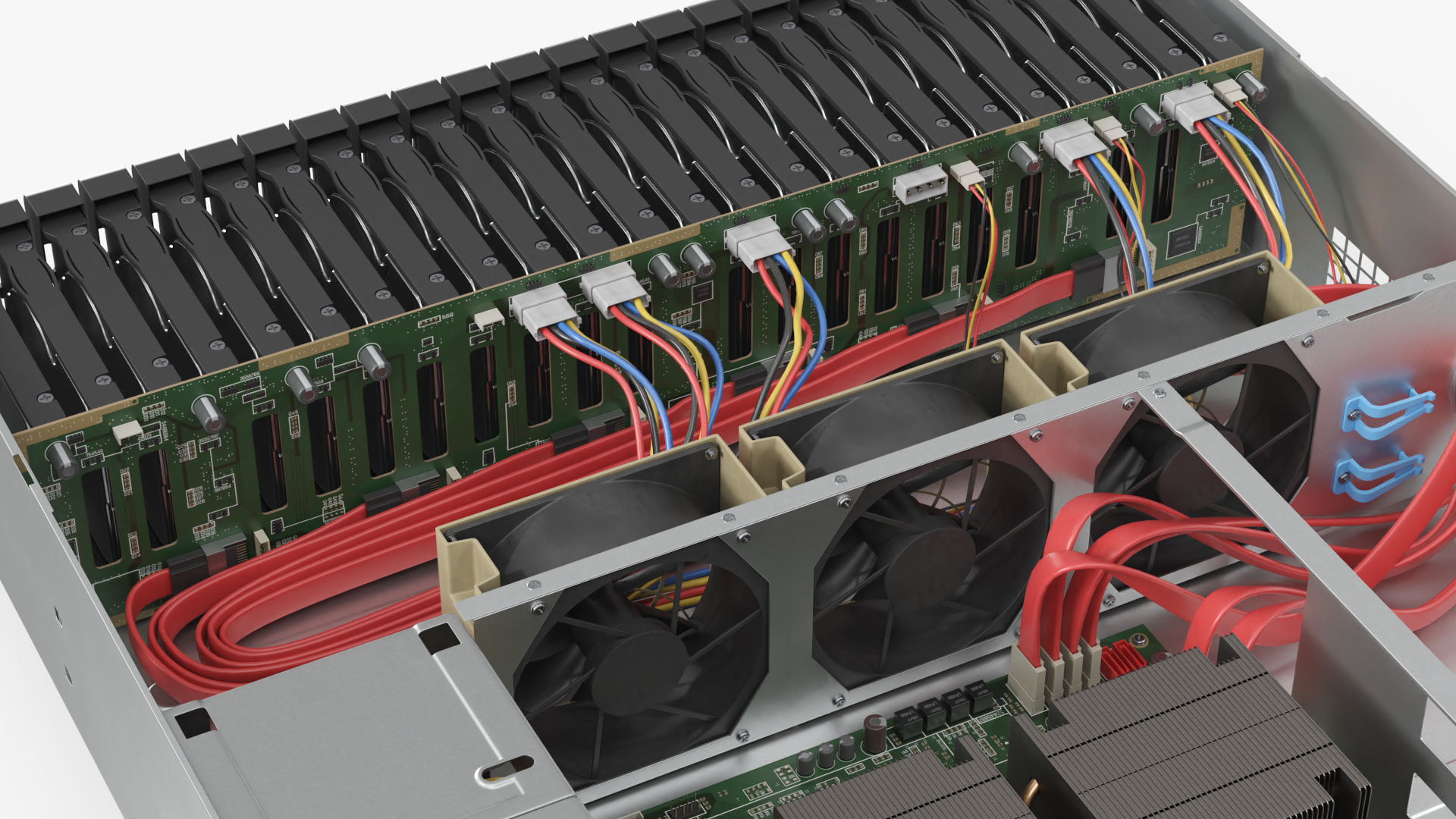 Enterprise Server with Cooling Fans, view 6