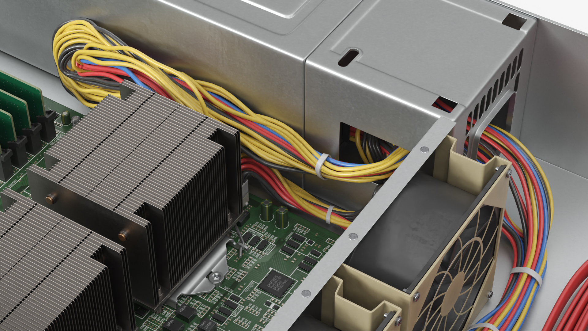 Enterprise Server with Cooling Fans, view 7