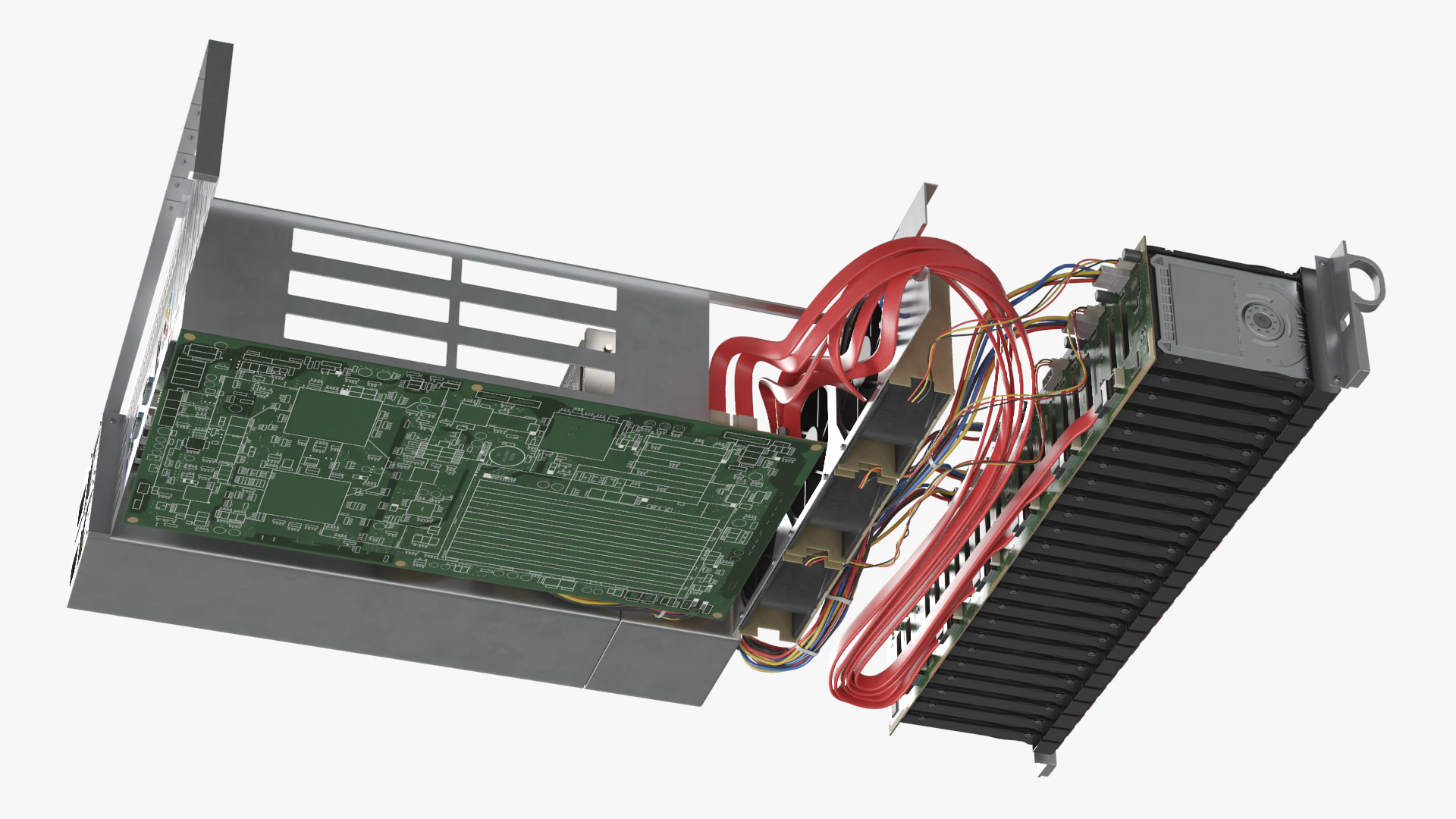 Enterprise Server with Cooling Fans, view 5
