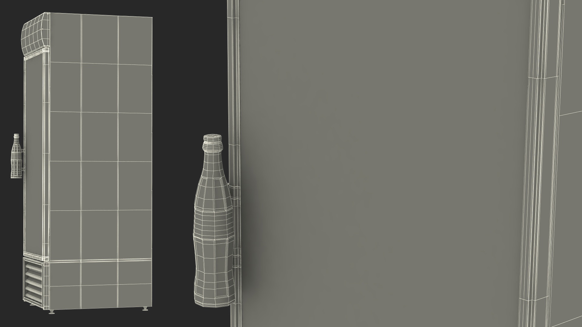 3D Coca Cola Fridge