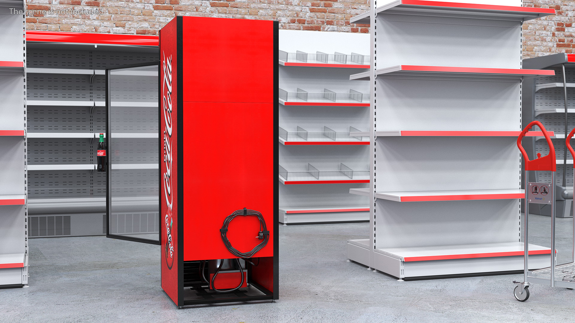 3D Coca Cola Fridge