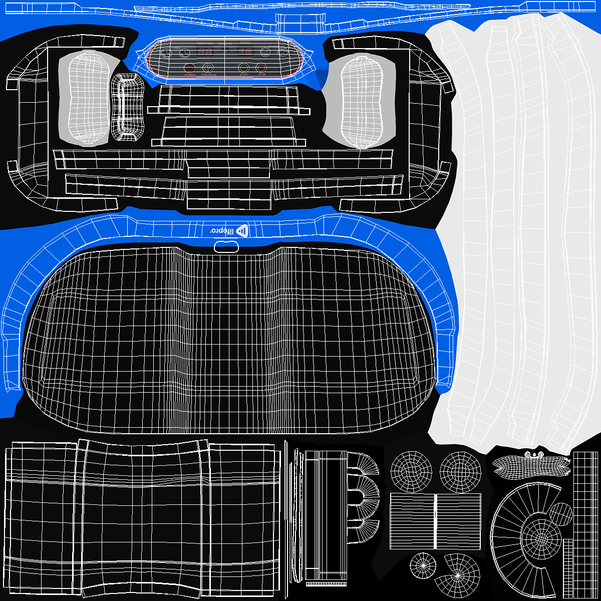 3D Fitness Vibration Platform