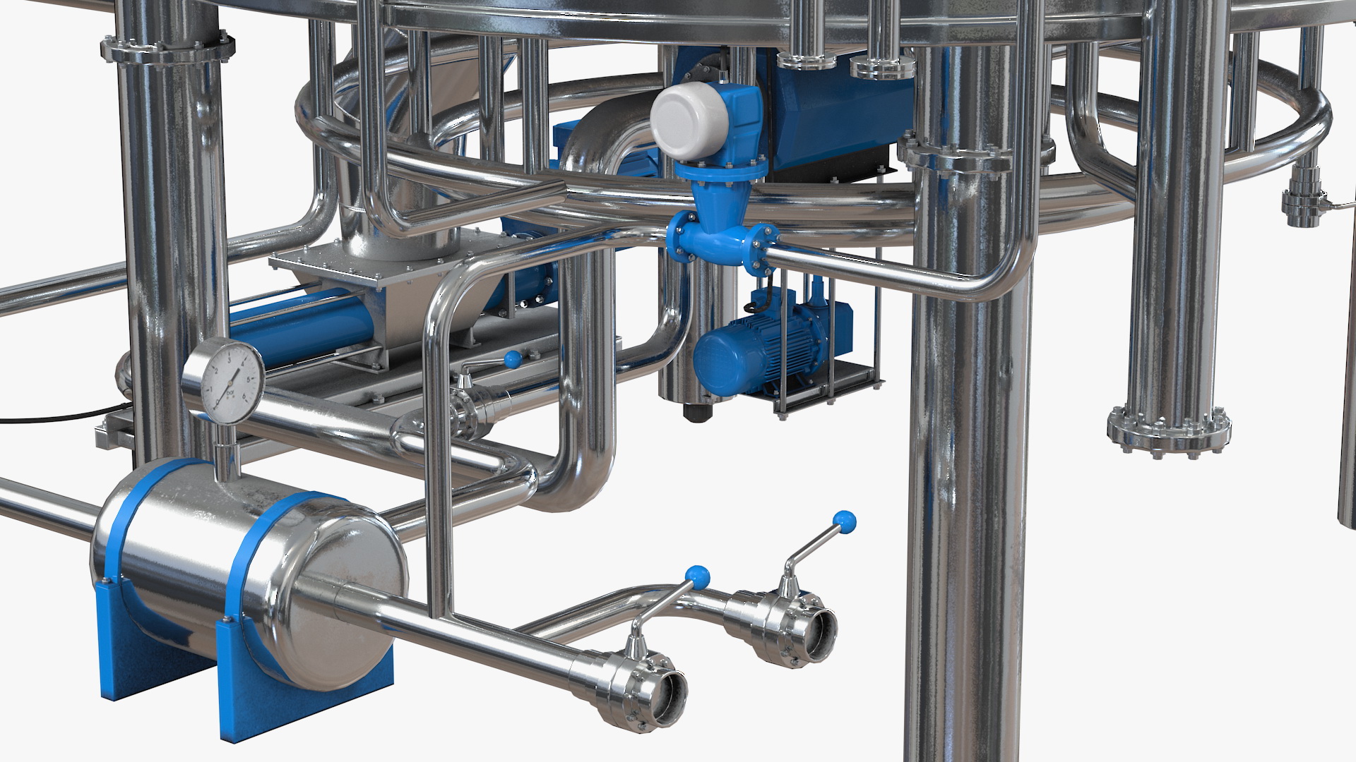Whisky Distillation Equipment 3D model