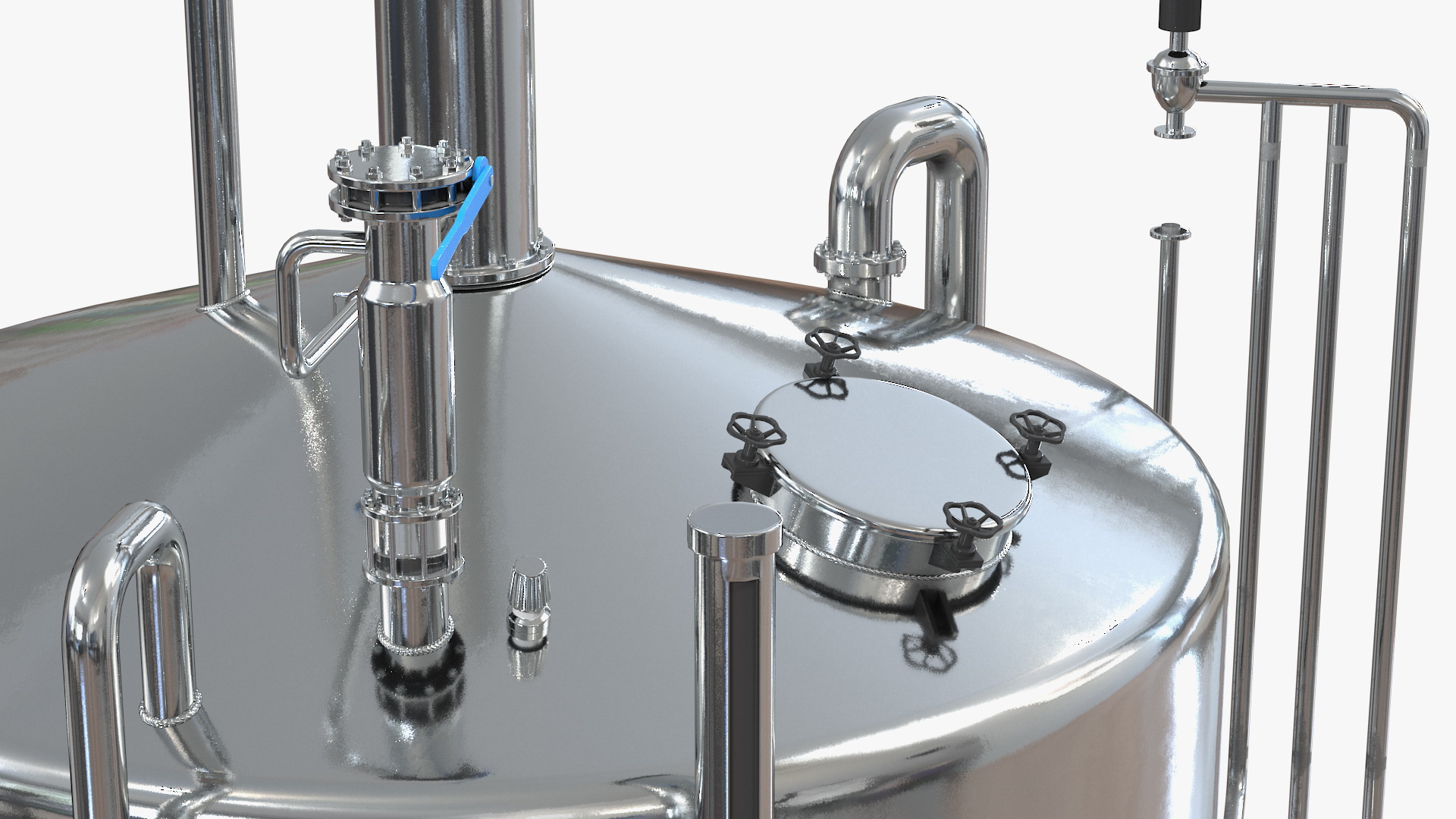Whisky Distillation Equipment 3D model