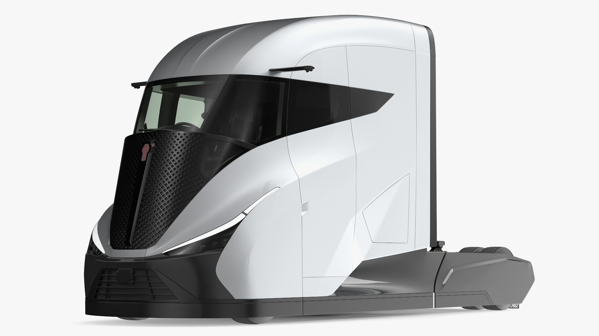 Kenworth SuperTruck 2 without Trailer Rigged 3D model