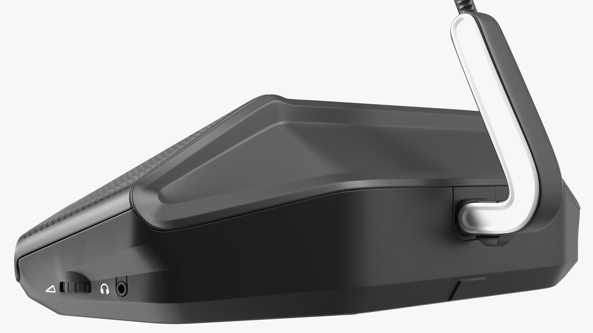 3D Wireless Discussion Device with Touchscreen and Stem Mic