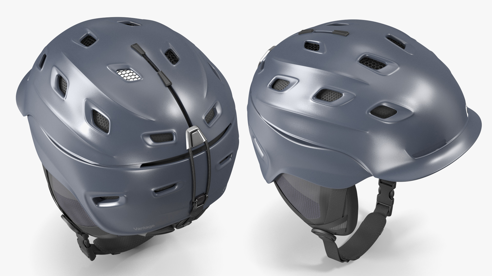 3D model Smith Vantage Snow Helmet Grey