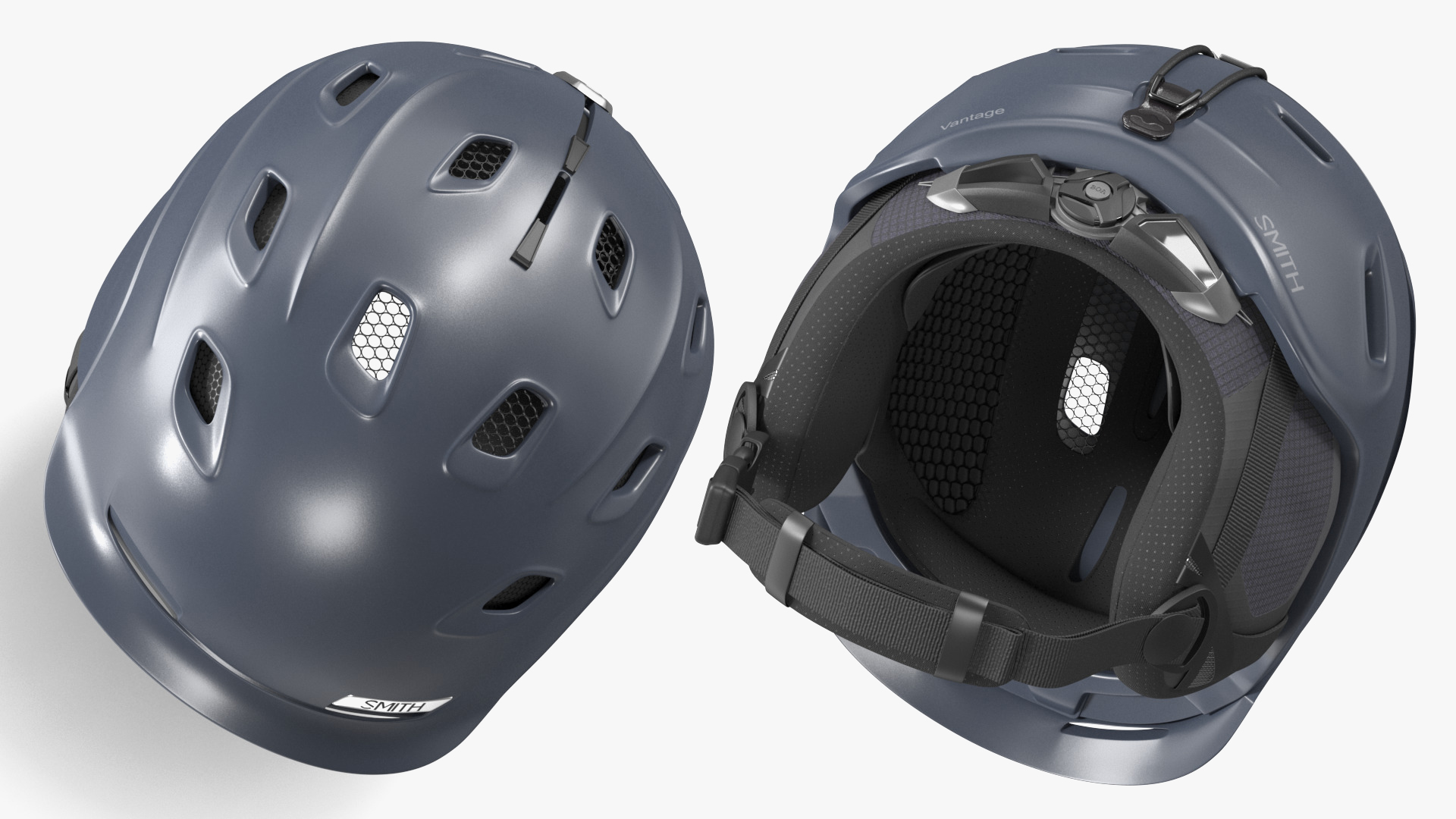 3D model Smith Vantage Snow Helmet Grey