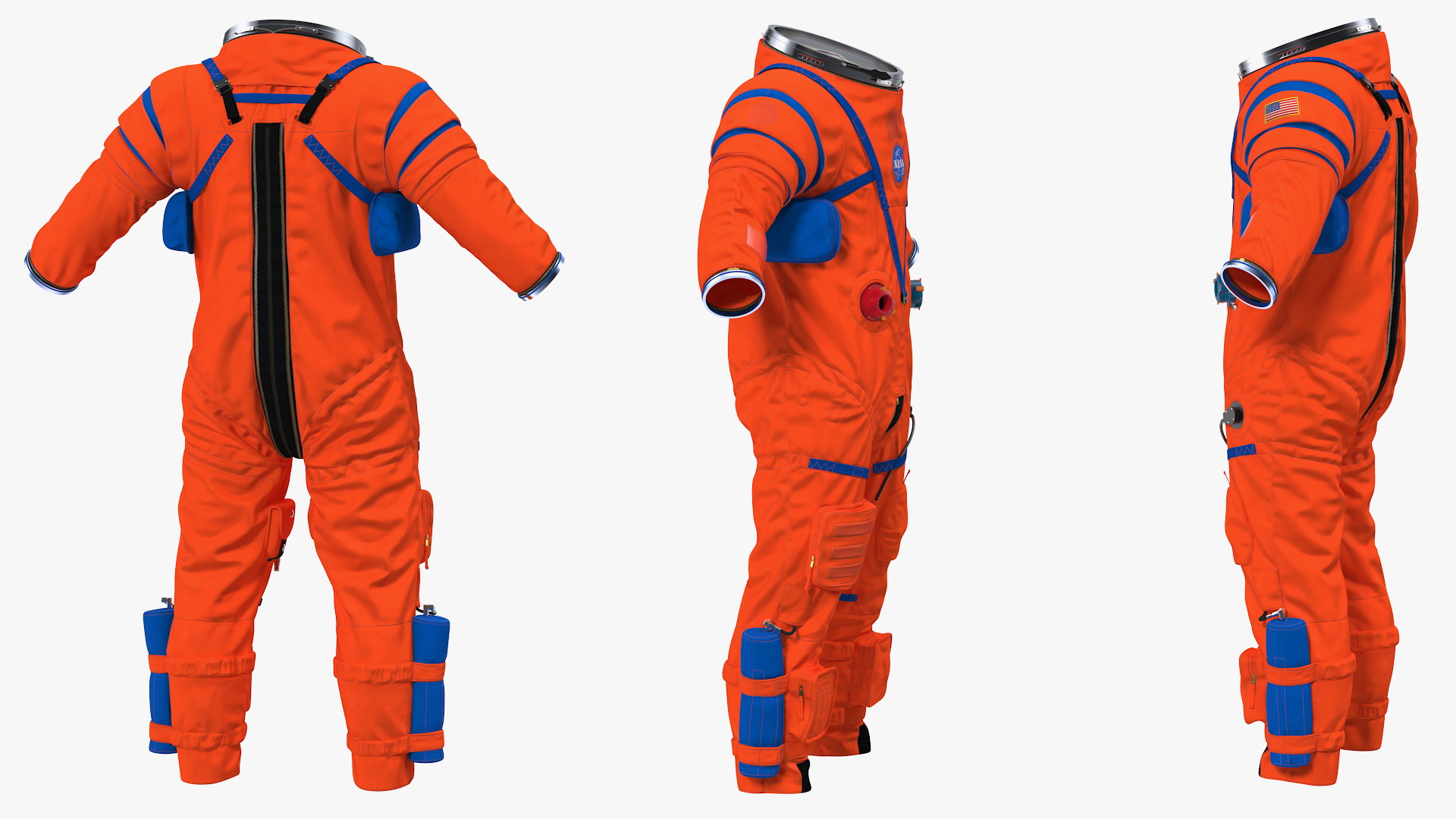 NASA OCSS Suit 3D model