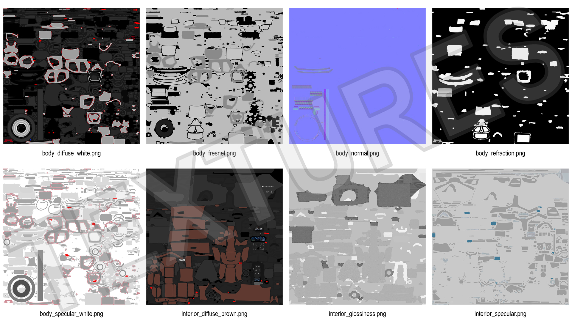 Vehicle Crossover Generic White Color 3D