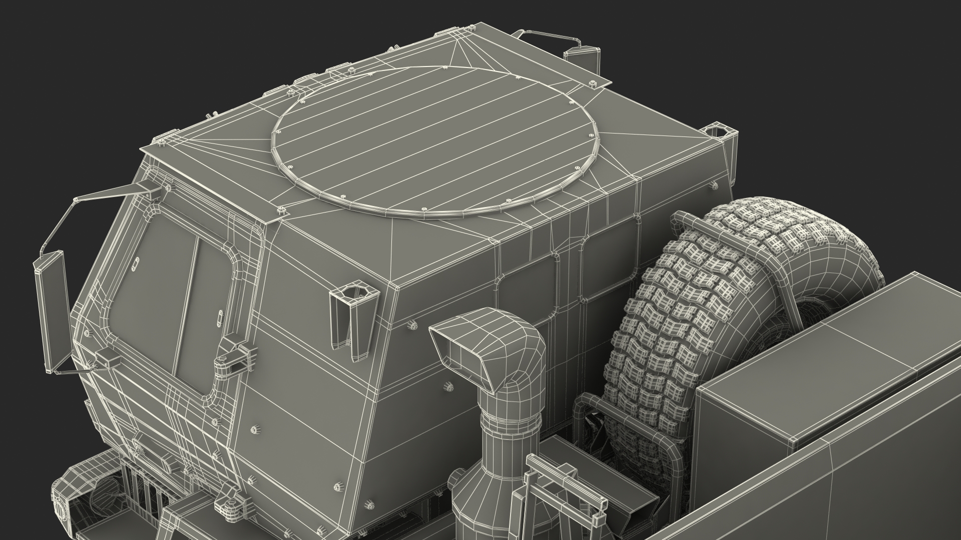 Oshkosh FMTV 10 Ton Dump Truck Rigged 3D