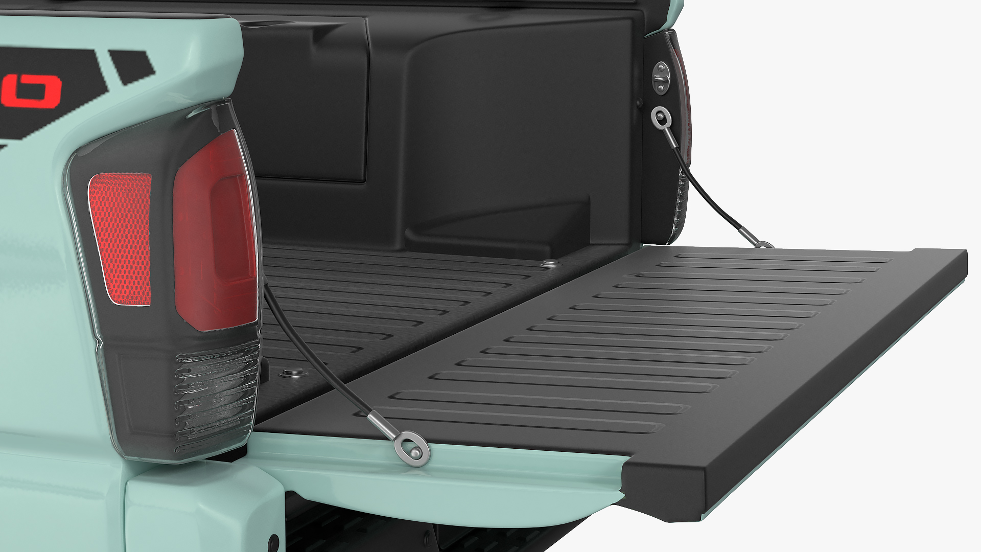 Toyota Tacoma TRD Pro Lunar Rock 2021 Rigged 3D model