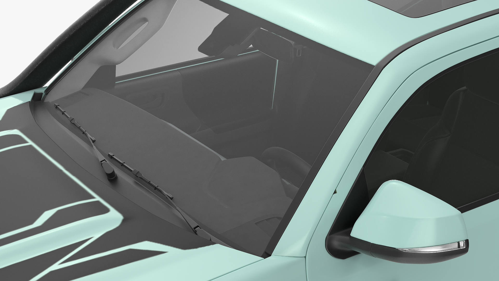 Toyota Tacoma TRD Pro Lunar Rock 2021 Rigged 3D model