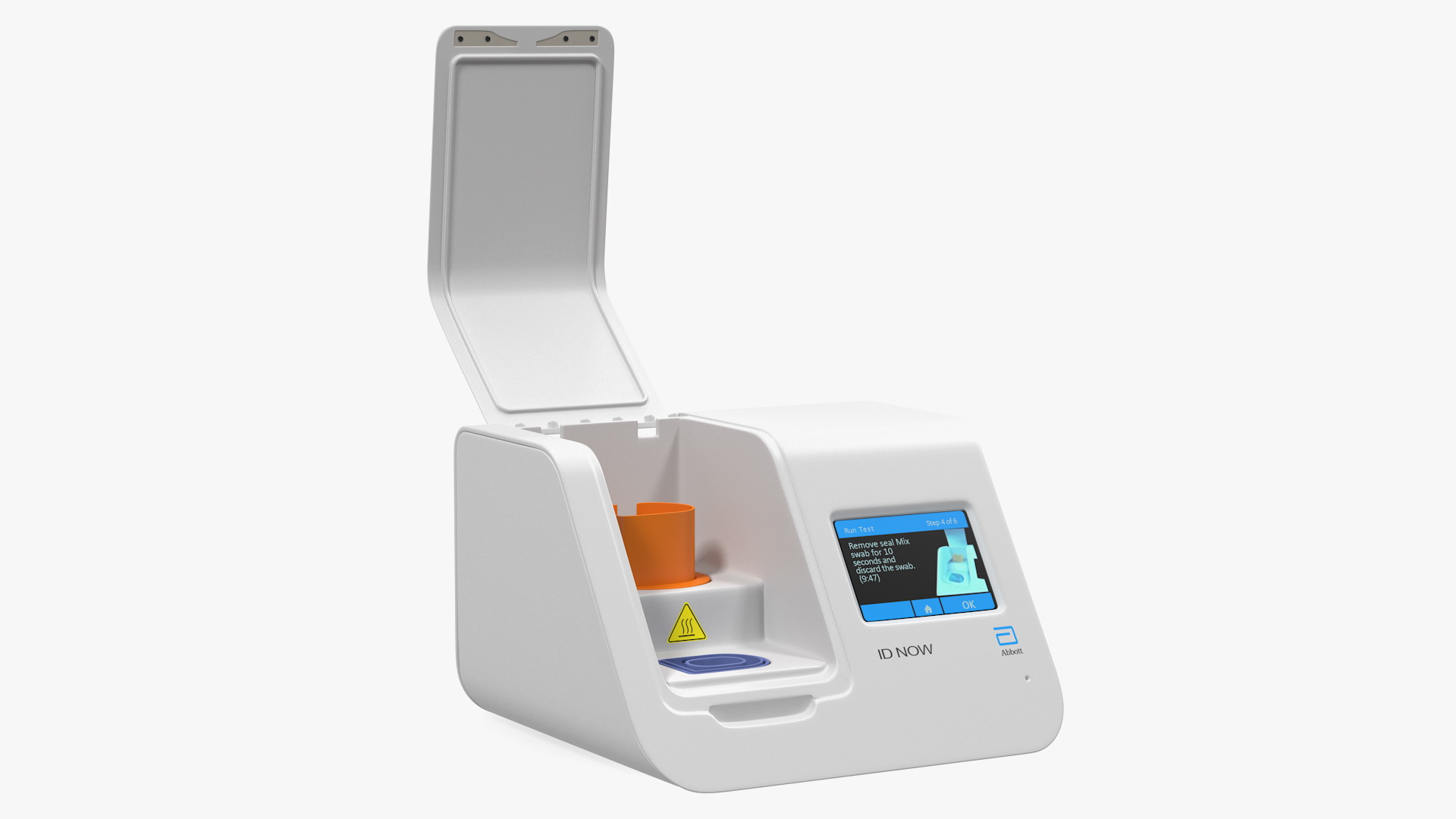 Abbott ID NOW Machine Conduct COVID19 Sample Test 3D model