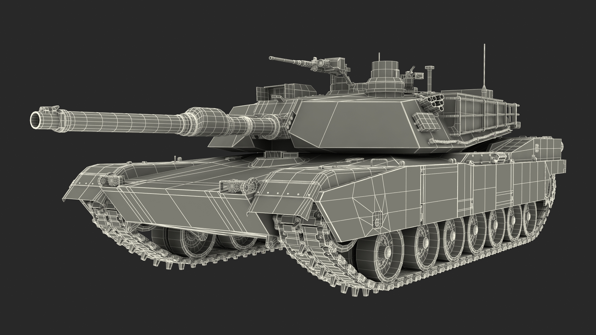 3D model C 17 Globemaster III Tactical Transport Aircraft with M1A2 Abrams Tank