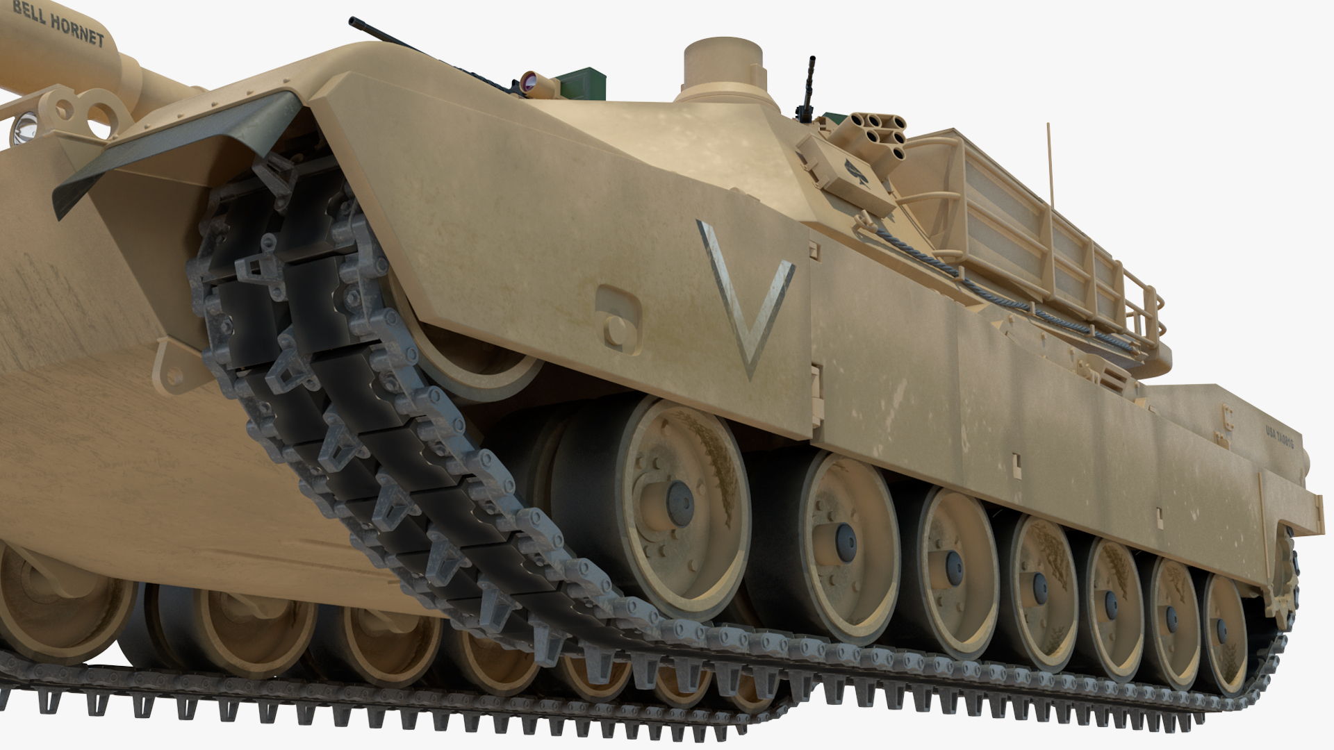 3D model C 17 Globemaster III Tactical Transport Aircraft with M1A2 Abrams Tank