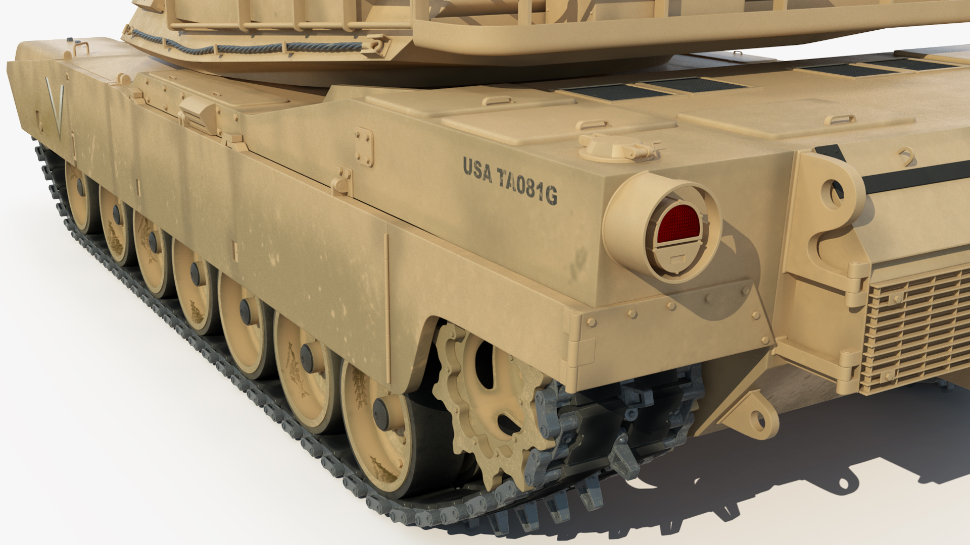 3D model C 17 Globemaster III Tactical Transport Aircraft with M1A2 Abrams Tank
