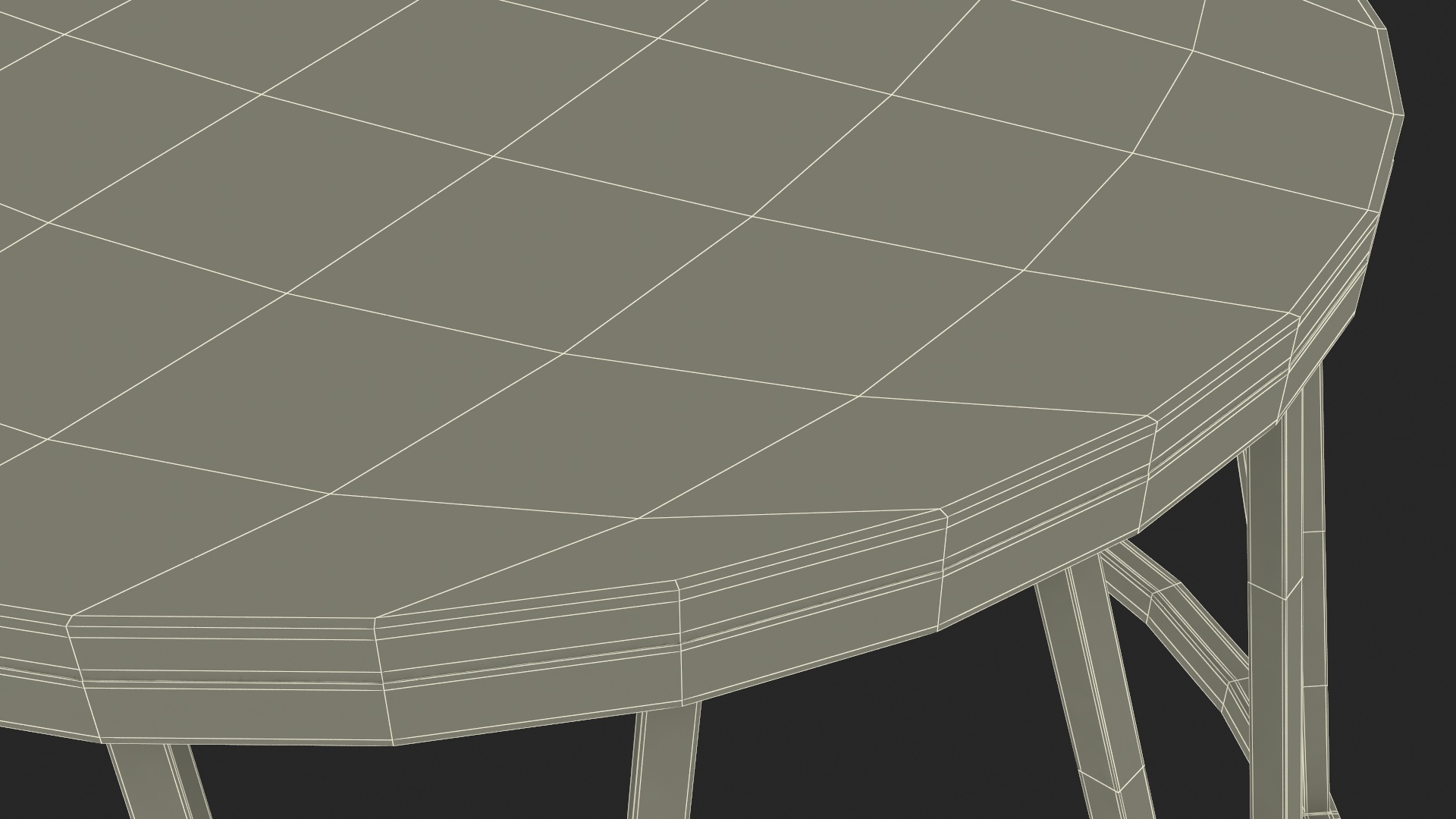 3D Vintage Circus Pedestal model