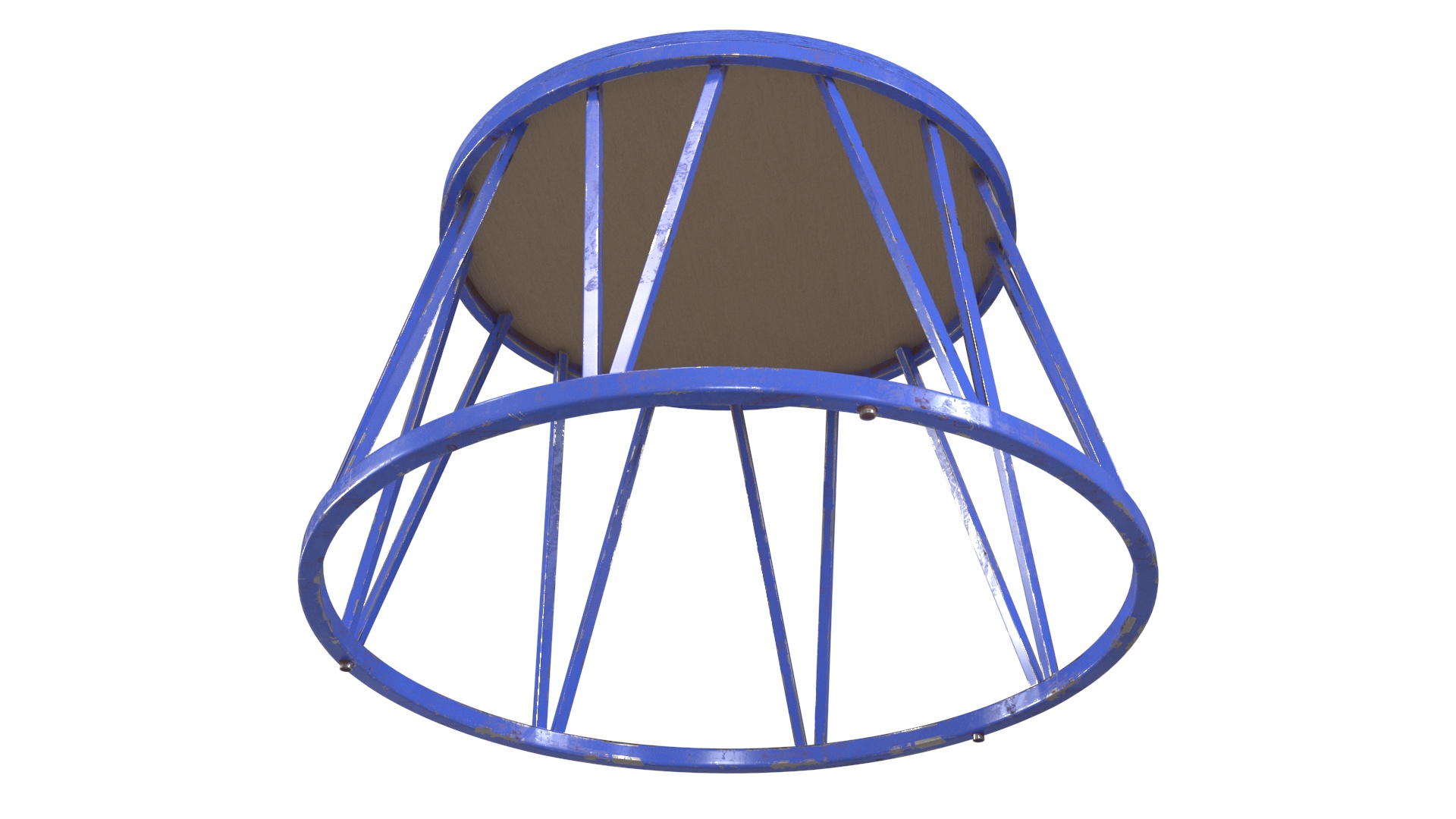 3D Vintage Circus Pedestal model