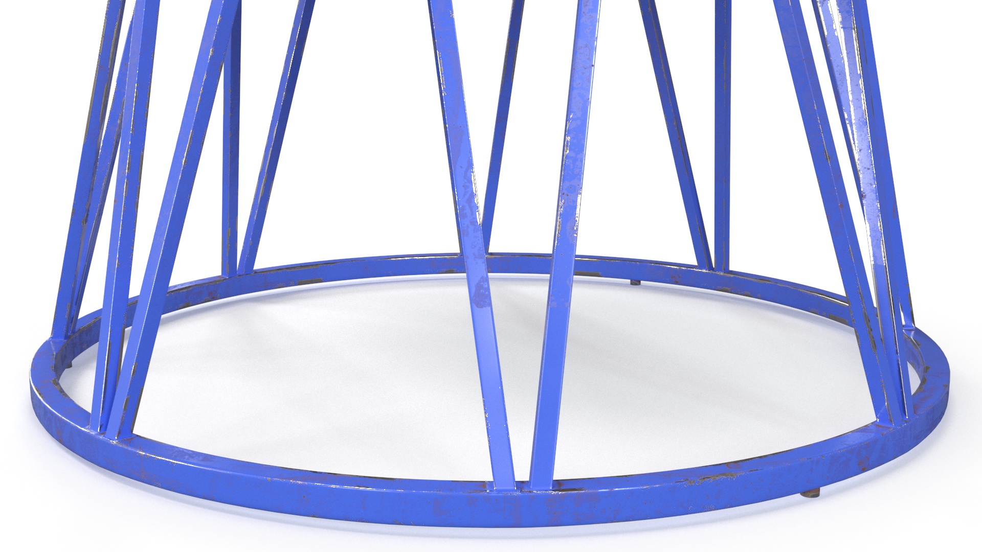 3D Vintage Circus Pedestal model