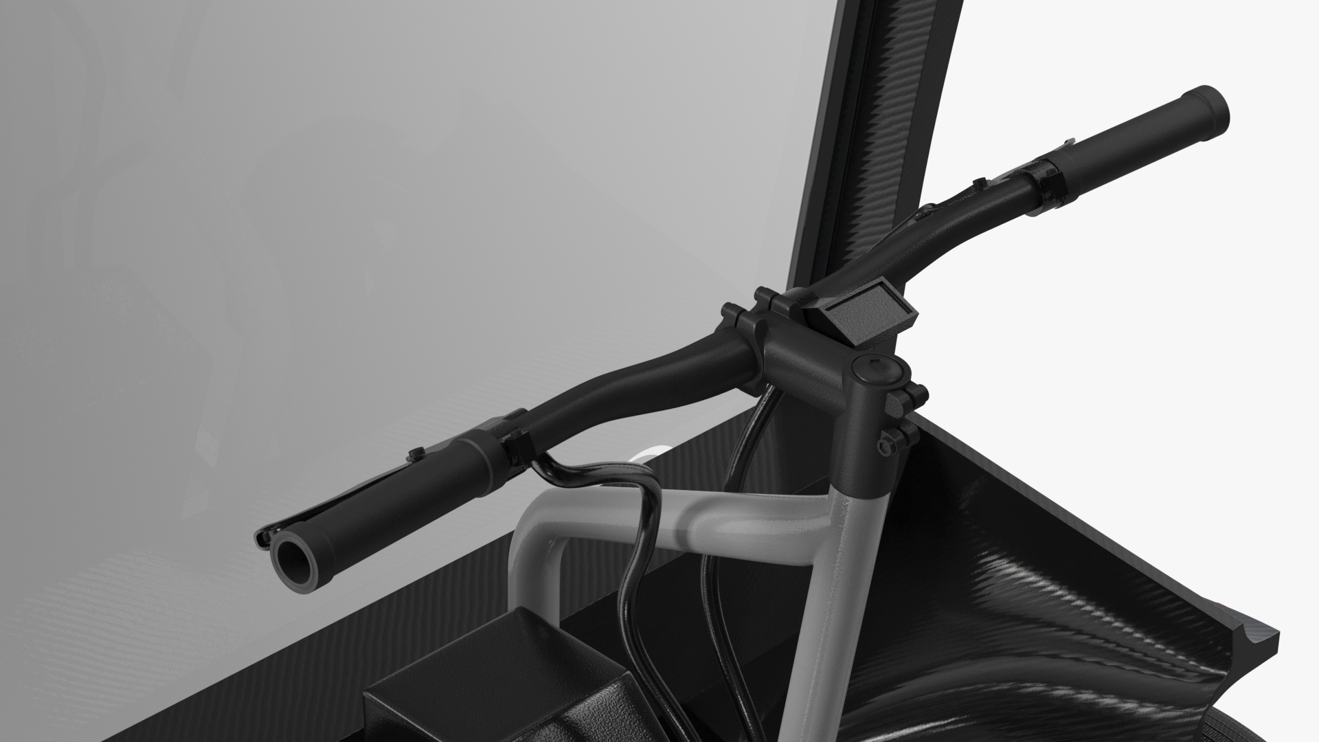 3D EAV Cargo Delivery Bike Amazon Rigged for Cinema 4D