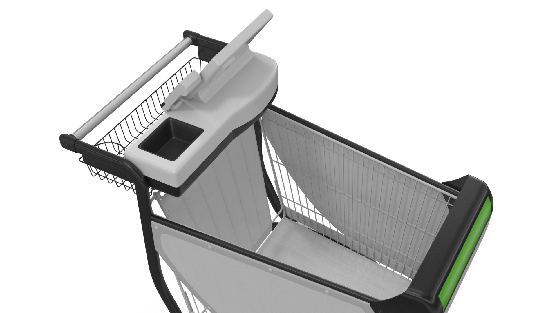 Smart Shopping Cart 3D model