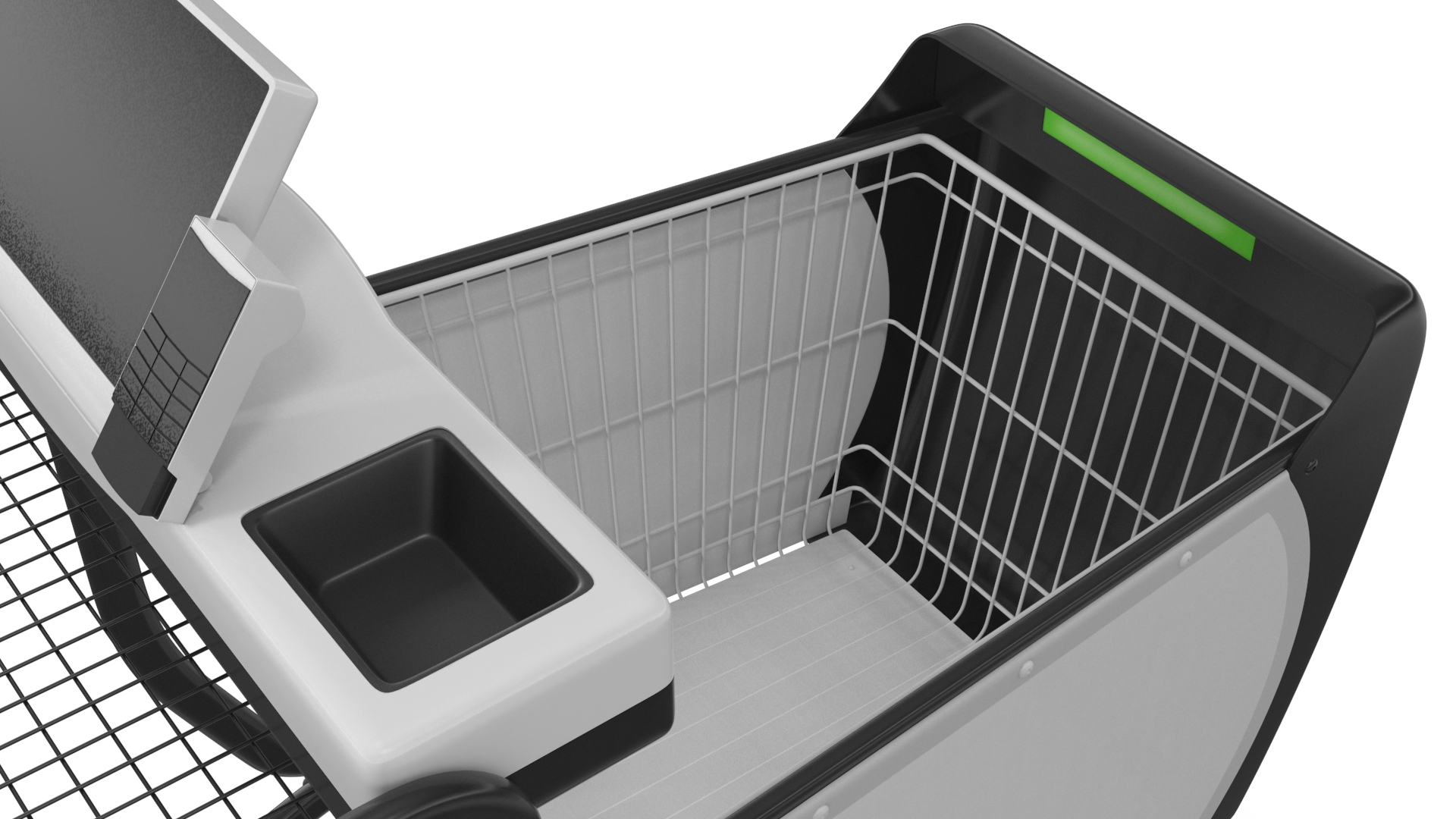 Smart Shopping Cart 3D model