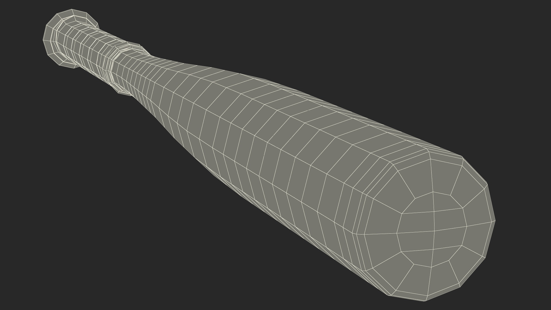 3D Aluminum Training Bat