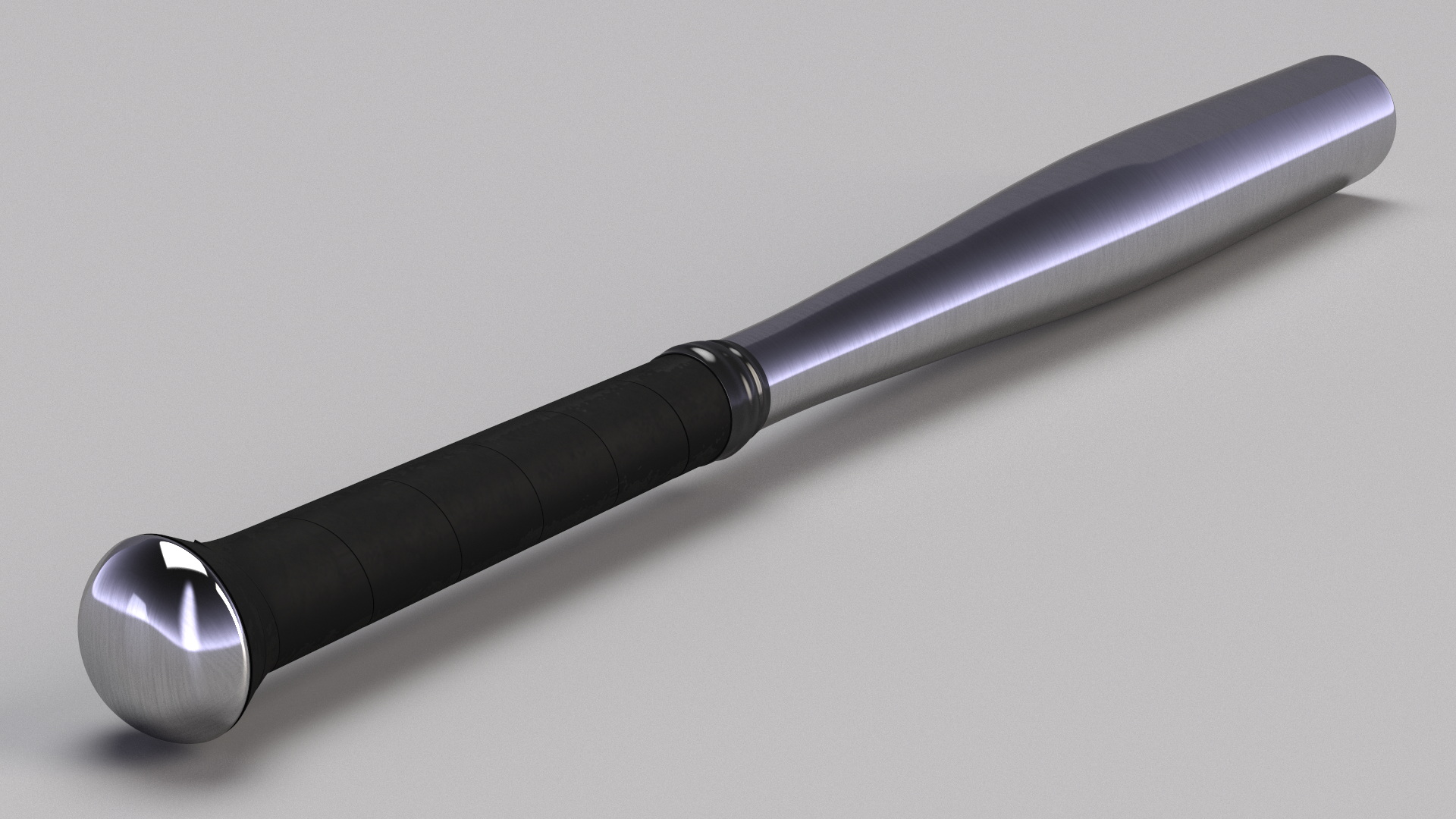 3D Aluminum Training Bat