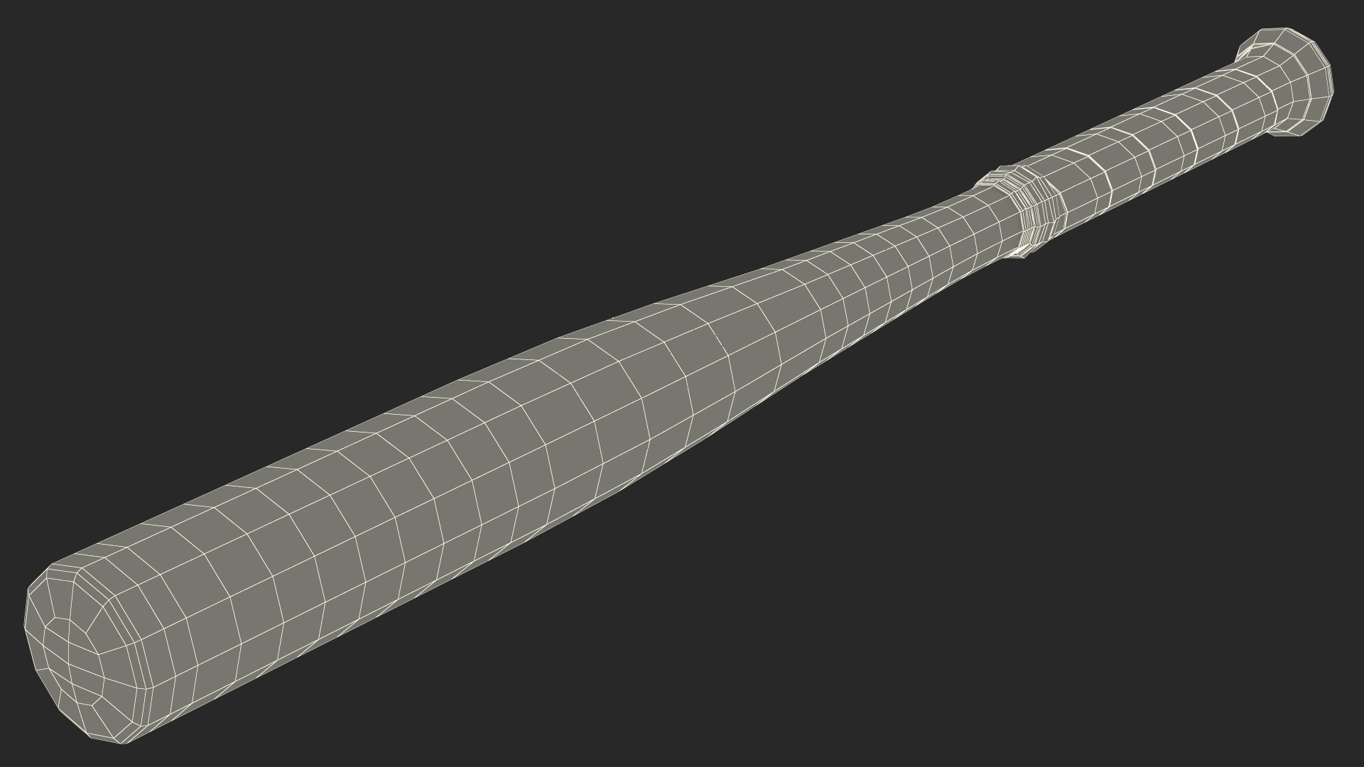 3D Aluminum Training Bat