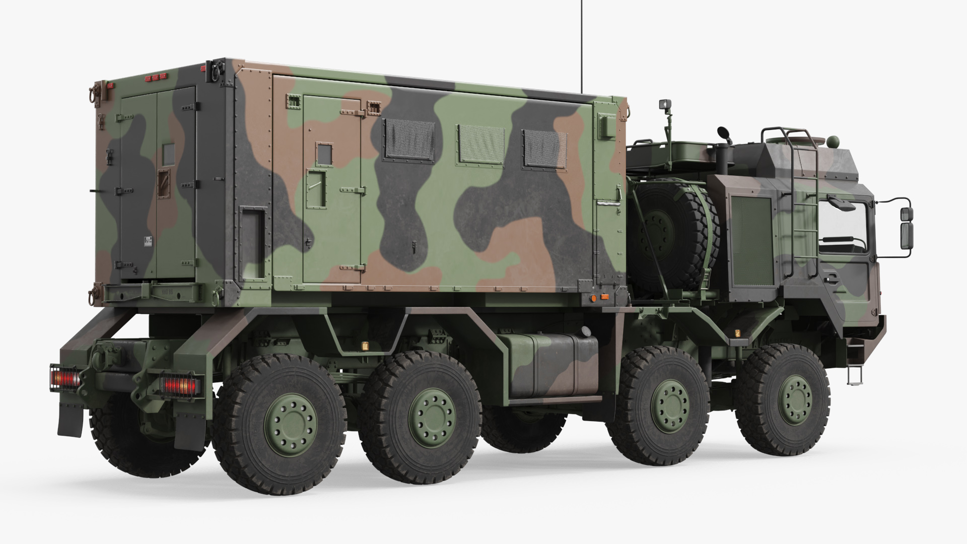 Tactical Command Vehicle with Operations Module Camouflage, view 4