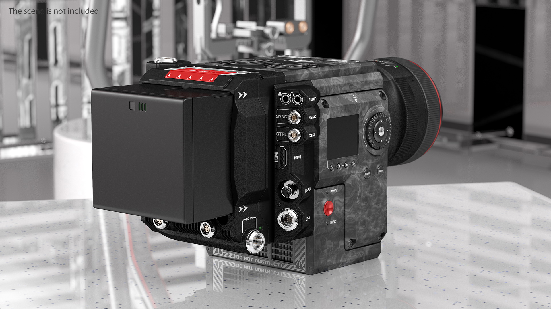 3D Handheld Camera Stabilizer with Camcorder