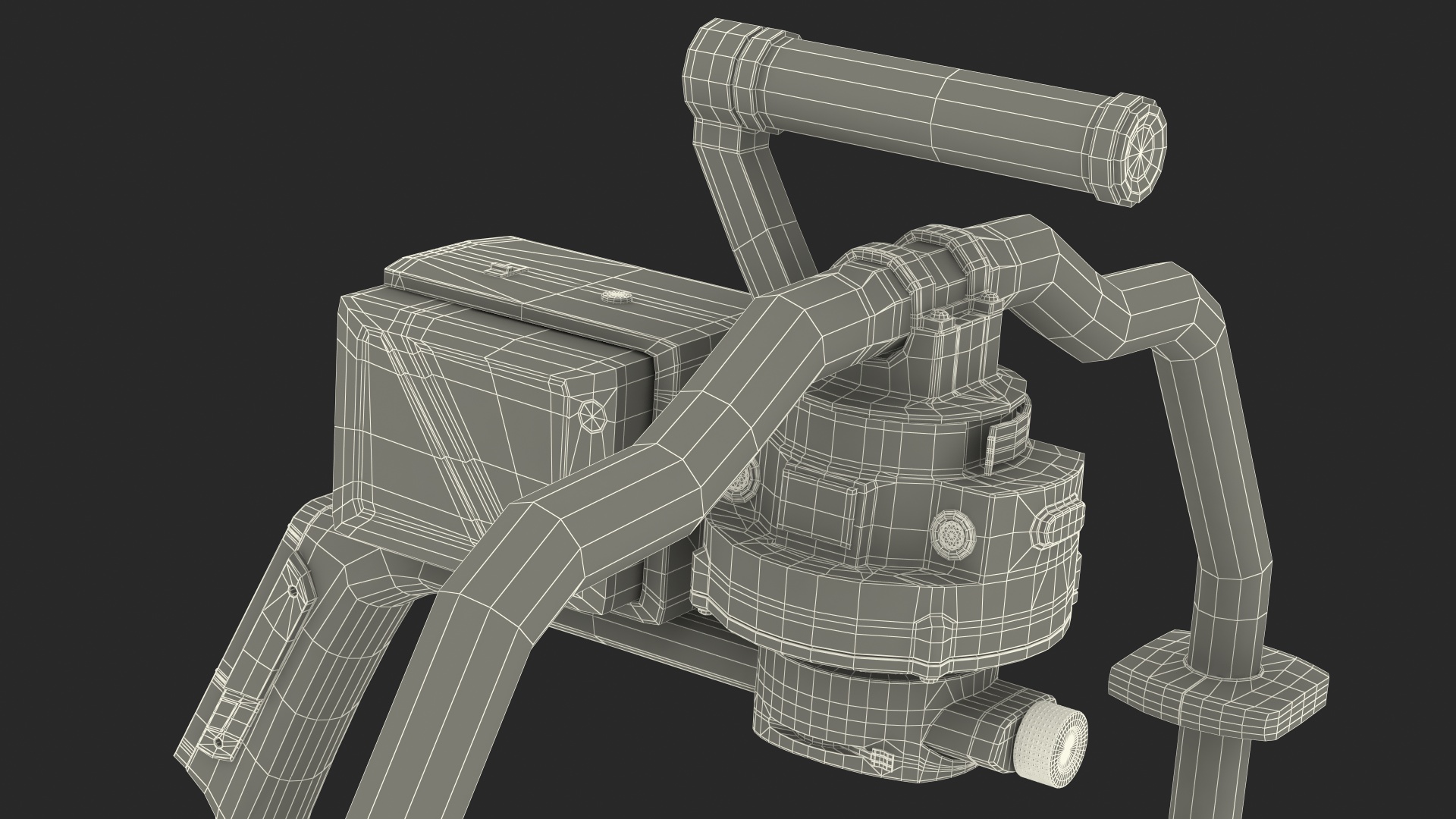 3D Handheld Camera Stabilizer with Camcorder