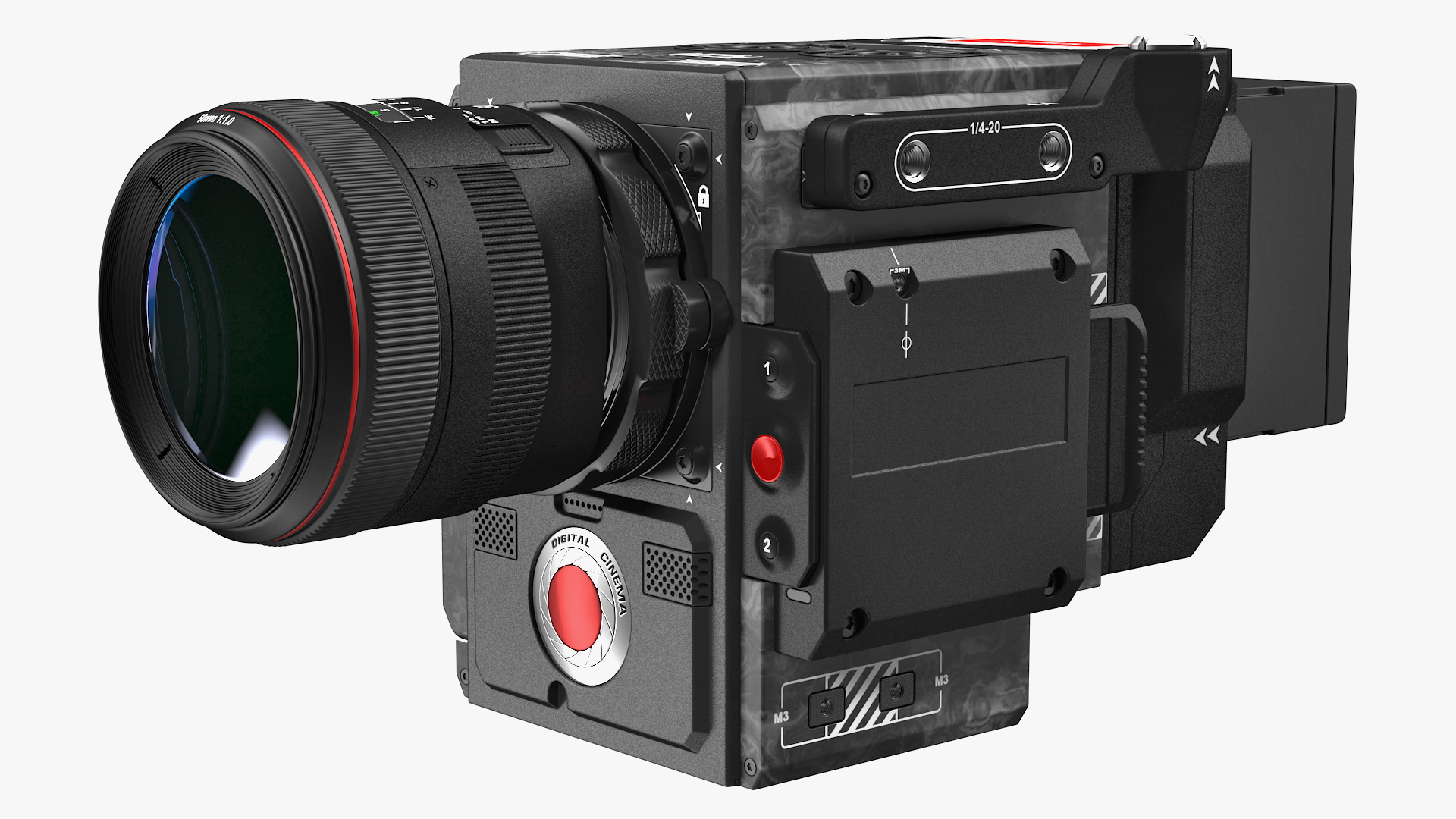 3D Handheld Camera Stabilizer with Camcorder