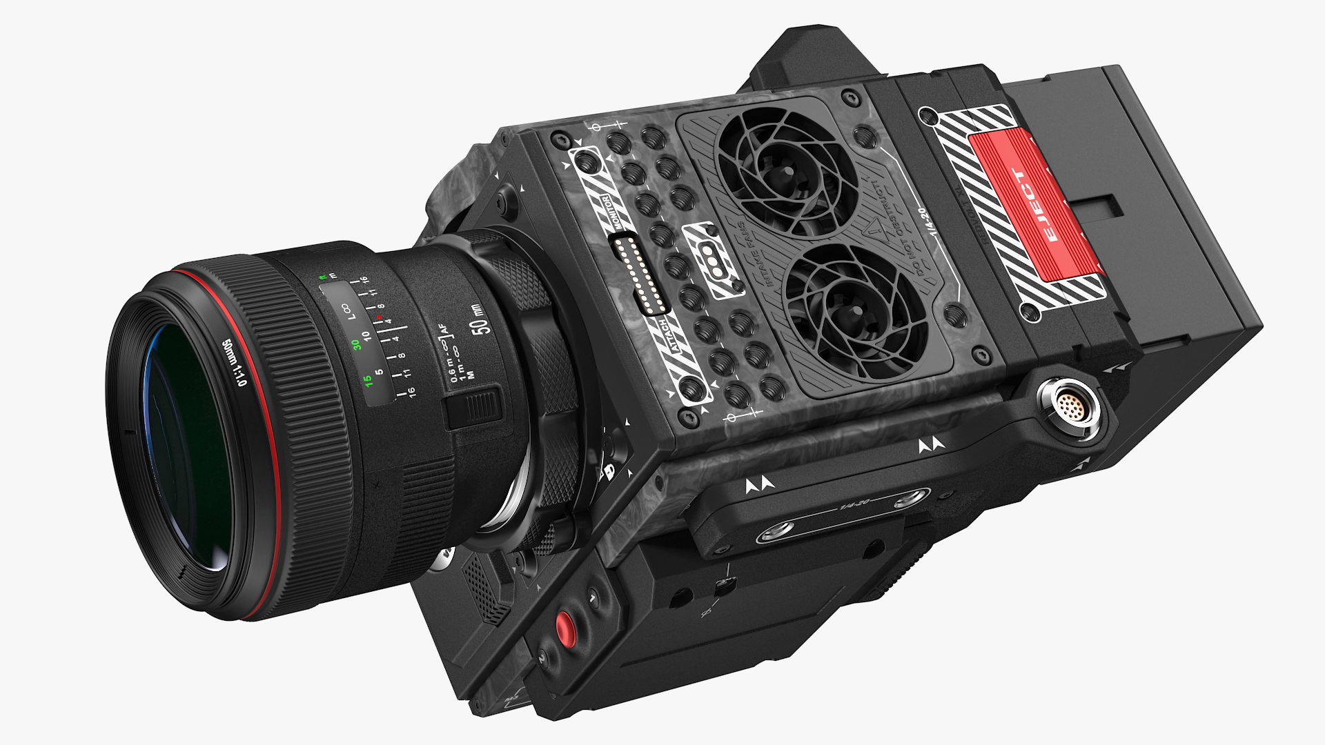 3D Handheld Camera Stabilizer with Camcorder