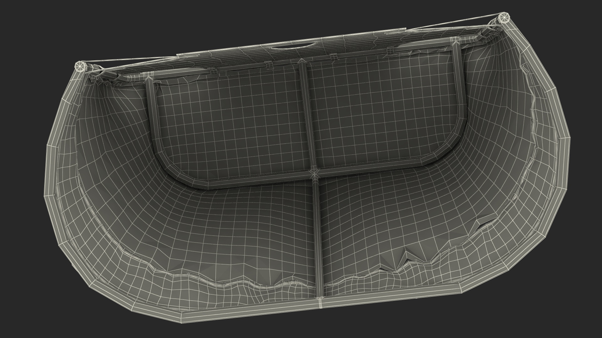 3D model Hockey Shooting Target Mad Guy