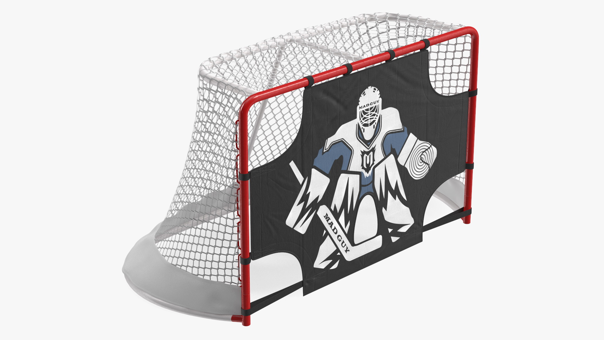 3D model Hockey Shooting Target Mad Guy