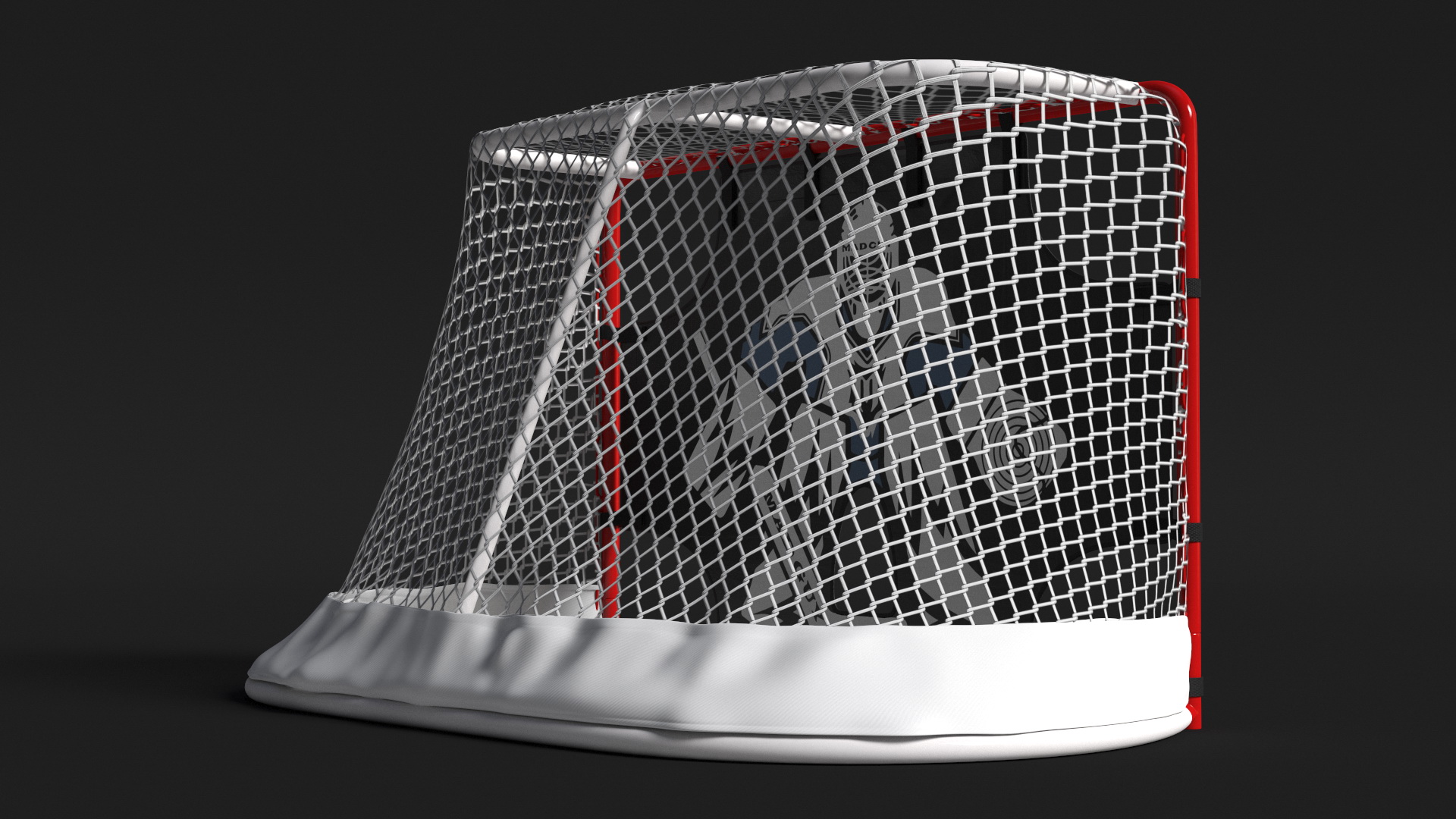 3D model Hockey Shooting Target Mad Guy