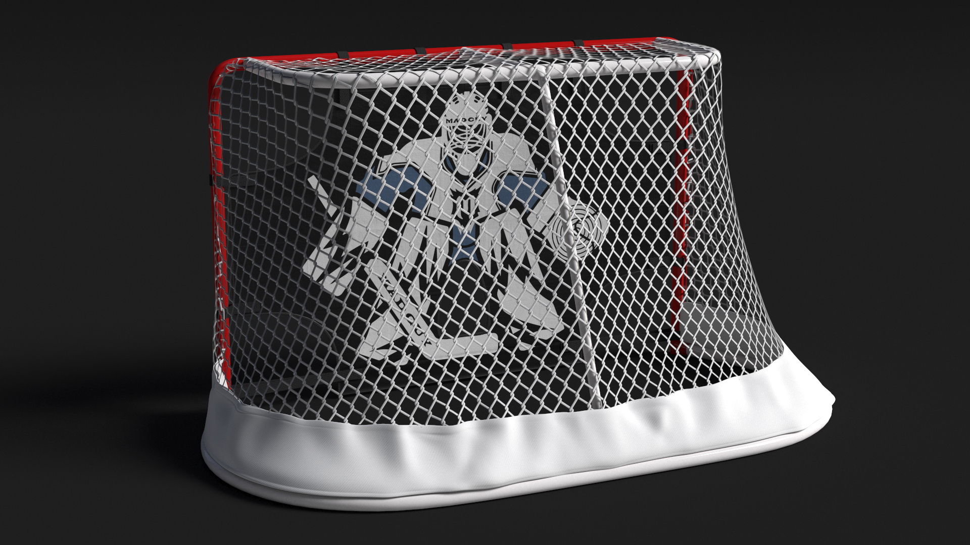 3D model Hockey Shooting Target Mad Guy