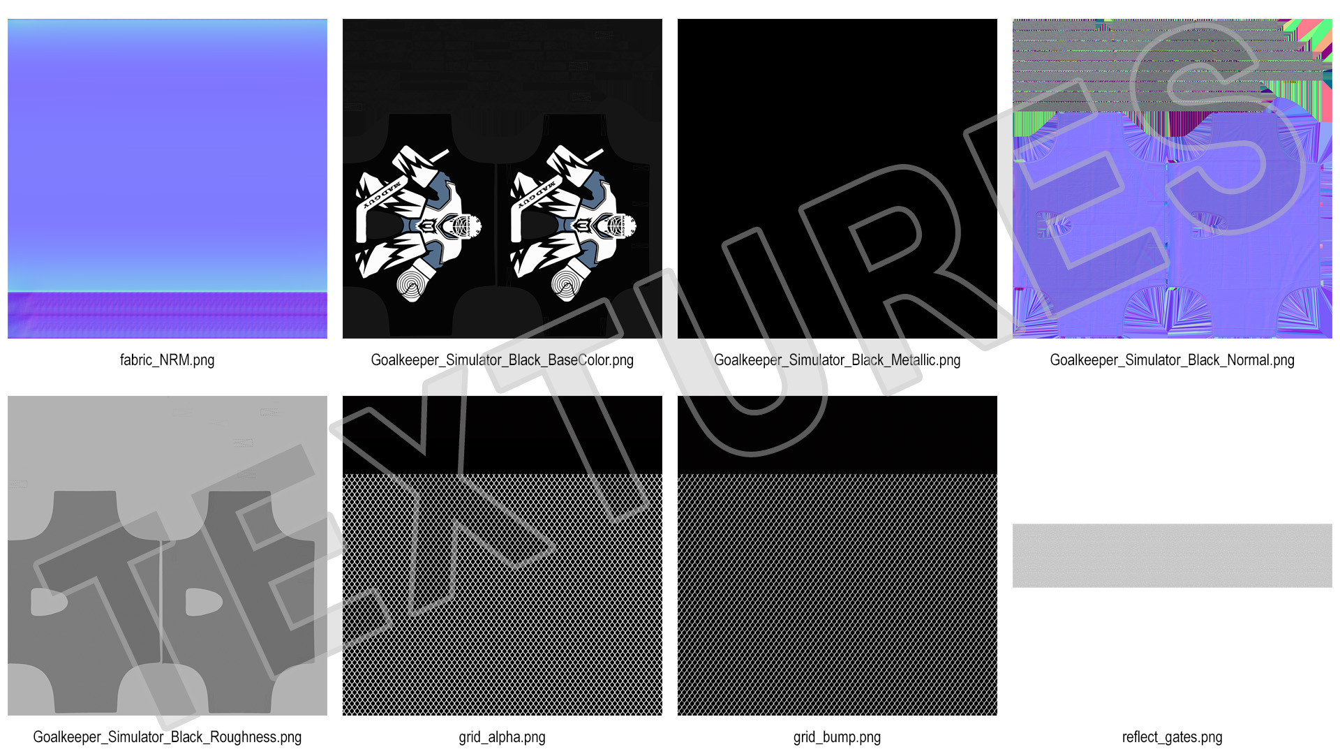 3D model Hockey Shooting Target Mad Guy