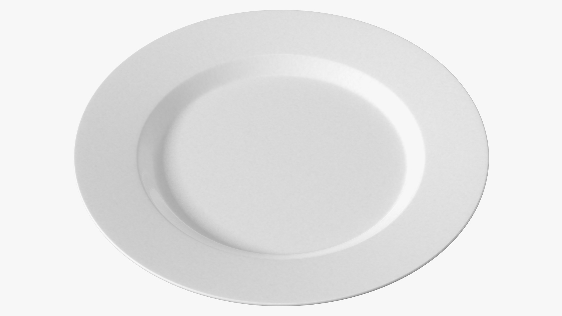 3D Empty Plate