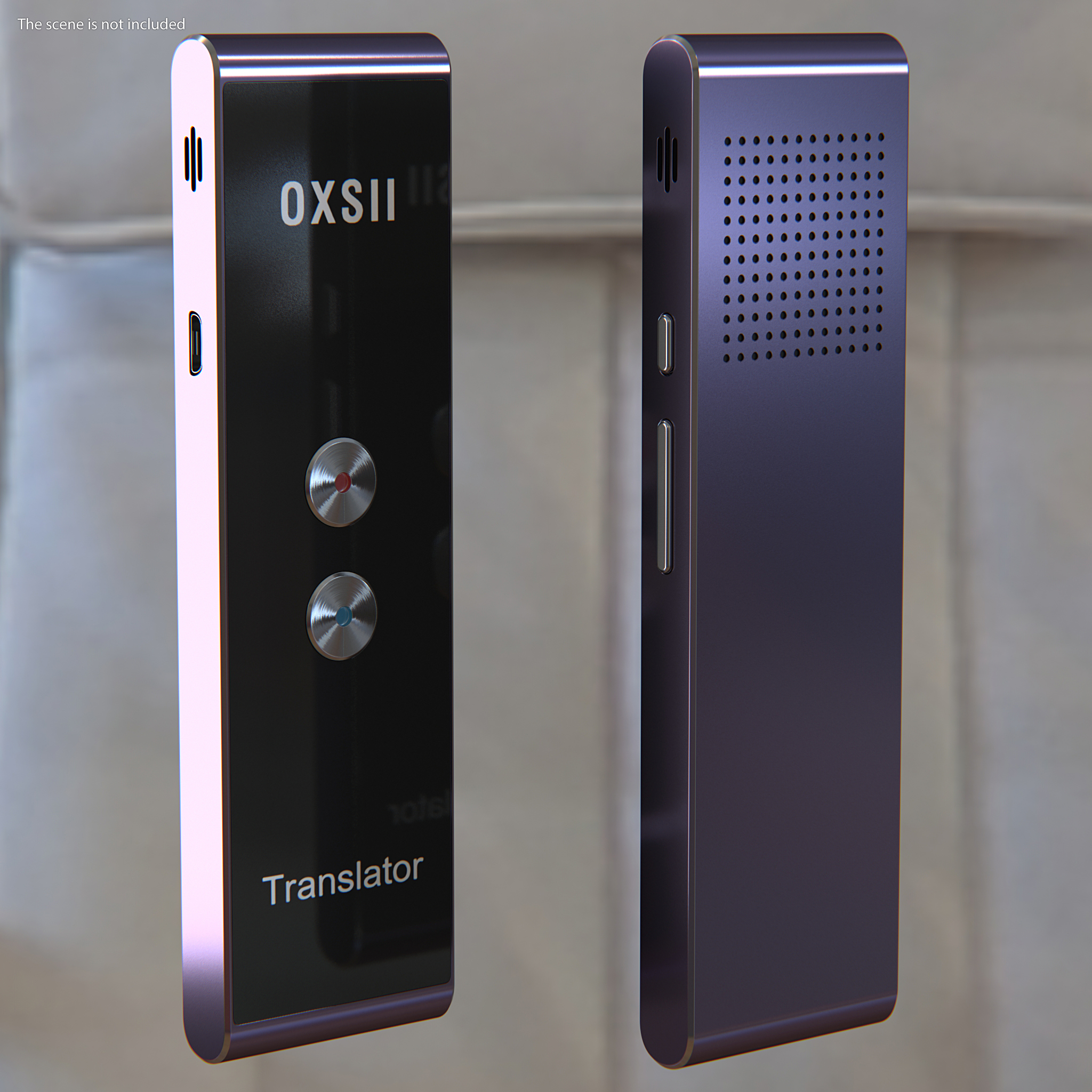 OXSII Portable Smart Voice Speech Translator 3D model