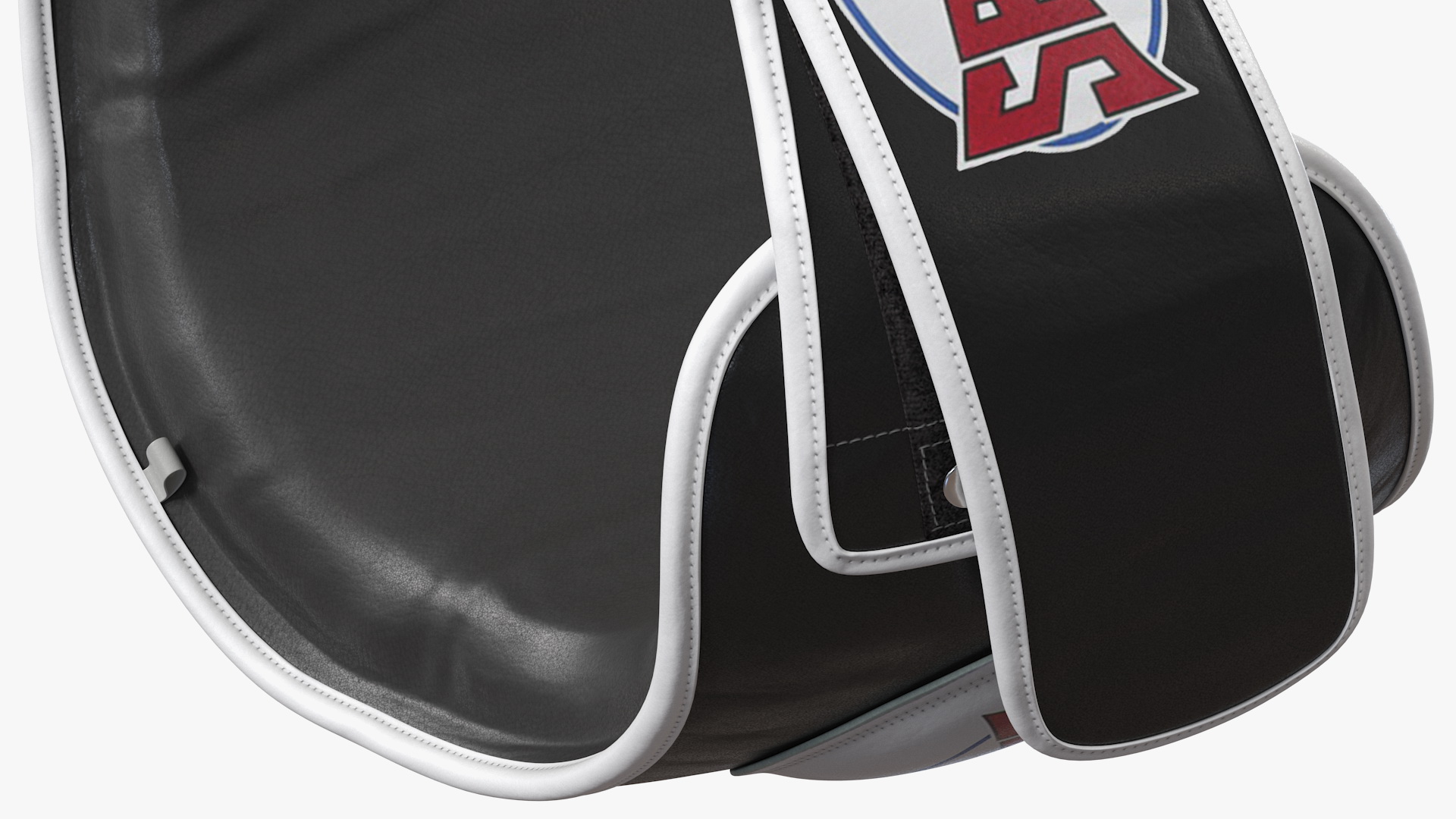 3D Sandee Velcro Belly Pad Maneken Black White model