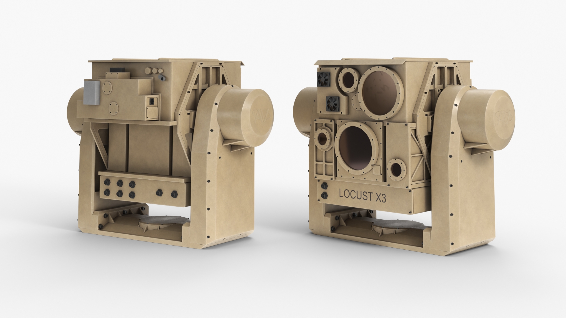 AVD Locust X3 Laser Weapon, view 4