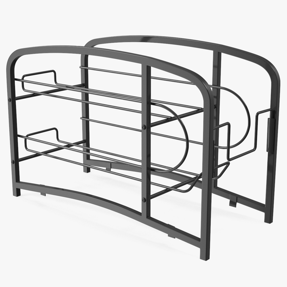 Tin Can Organizer Black, view 3