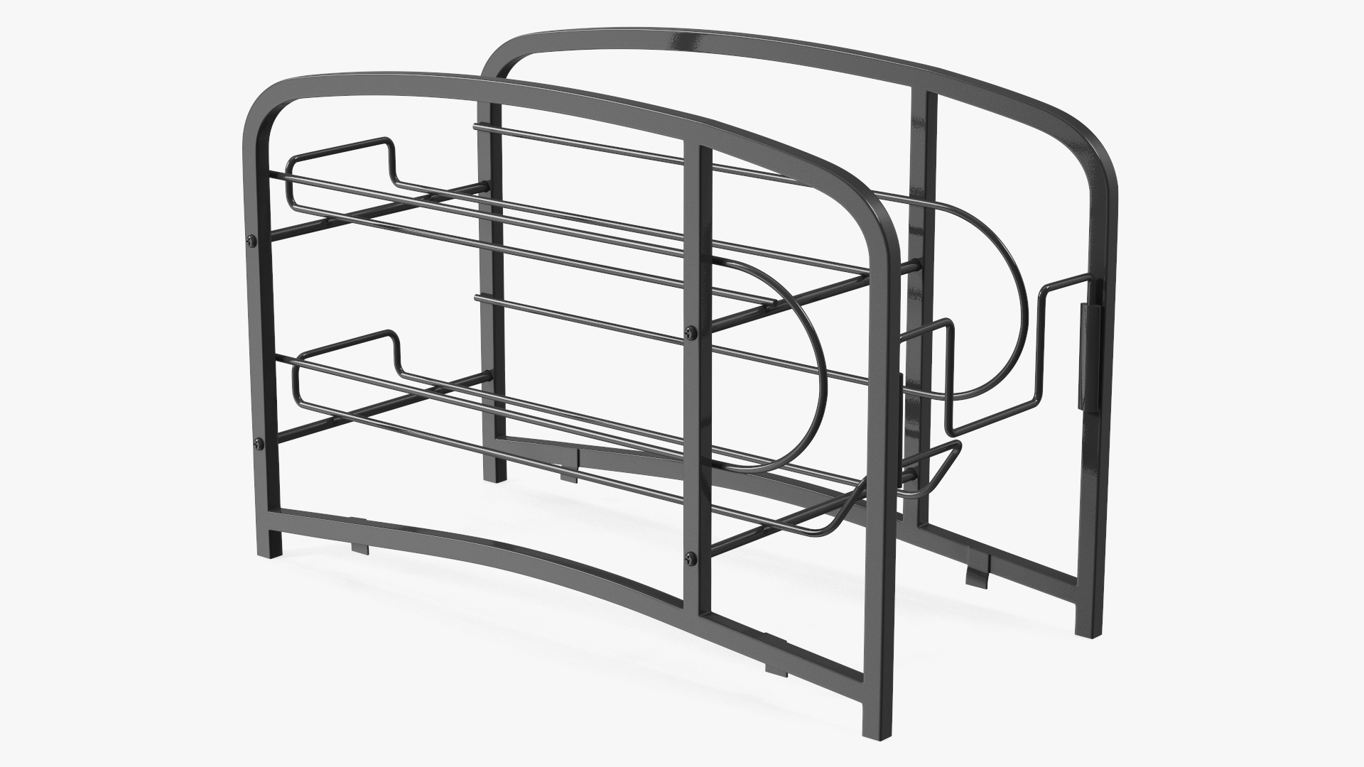 3D Tin Can Organizer Black model