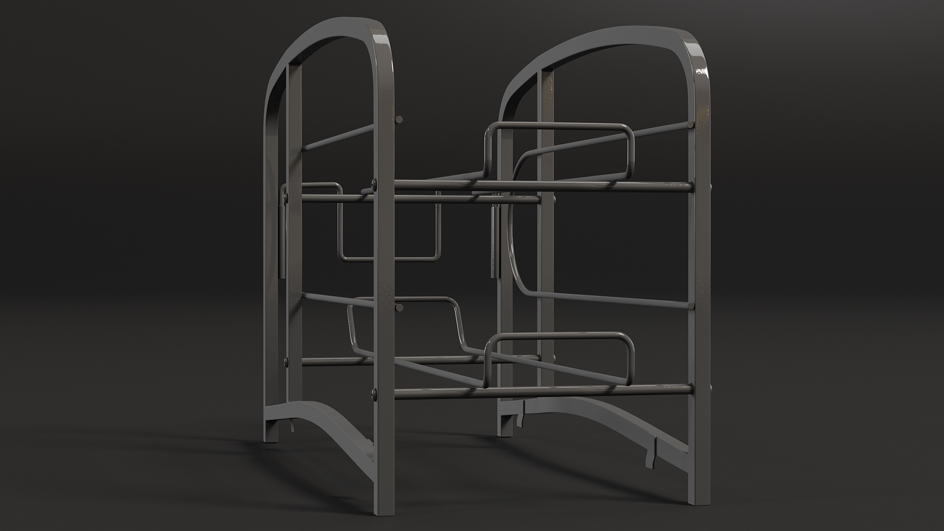 3D Tin Can Organizer Black model