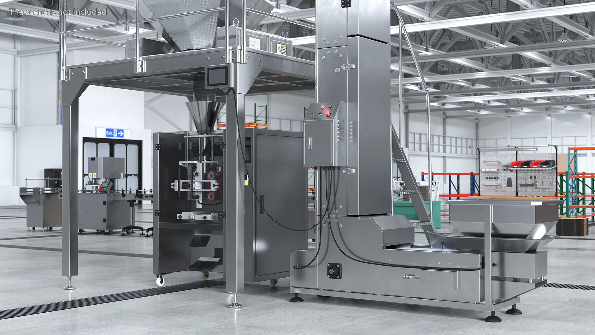 3D Vertical Fill Food Packaging Machine