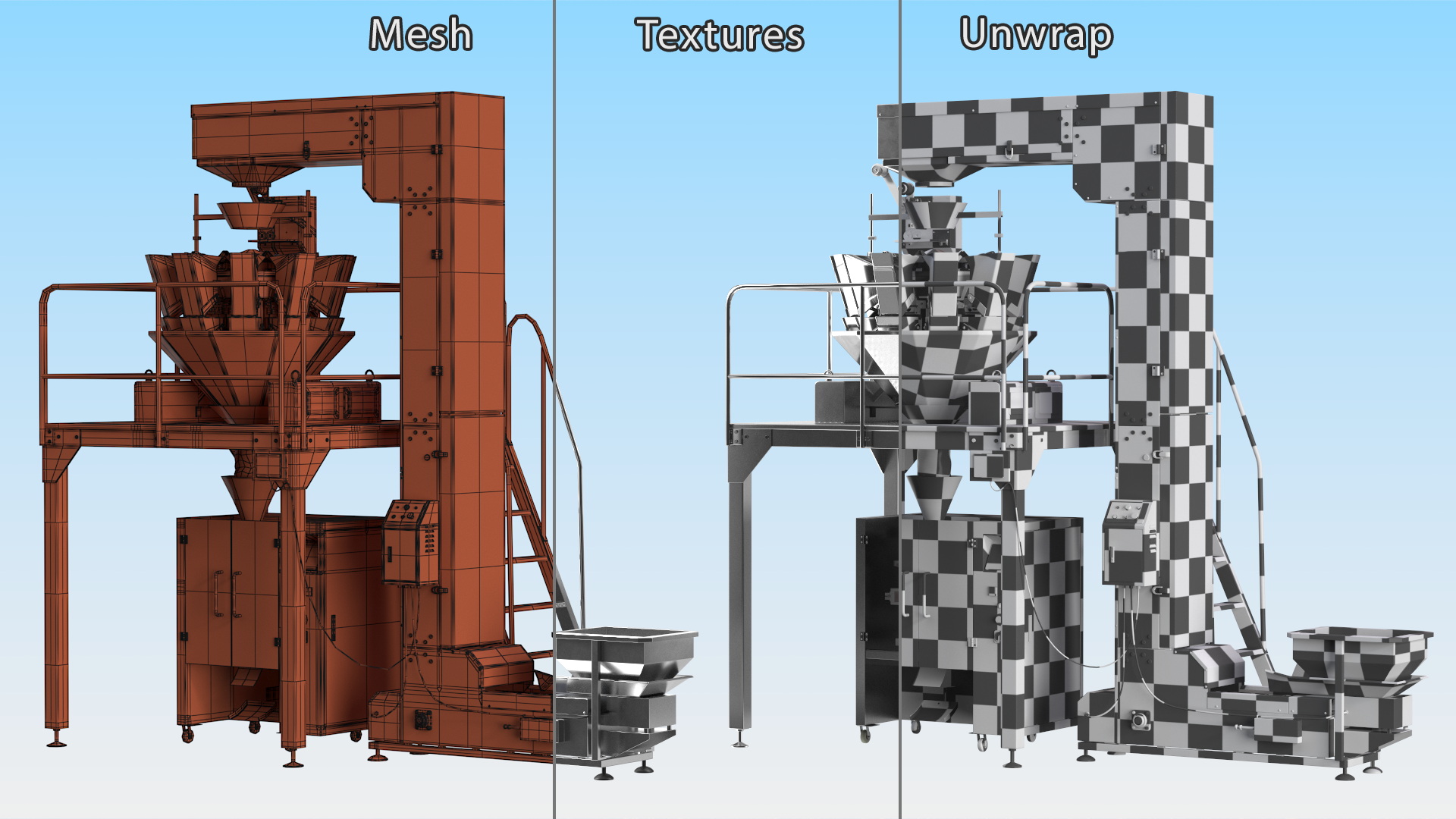3D Vertical Fill Food Packaging Machine