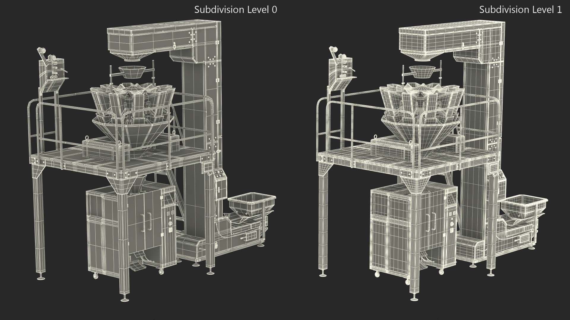 3D Vertical Fill Food Packaging Machine